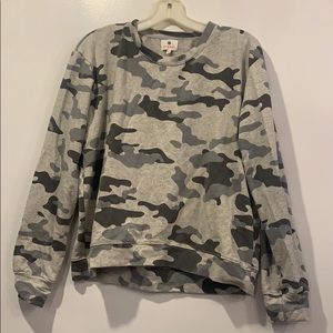 Sundry camo pullover